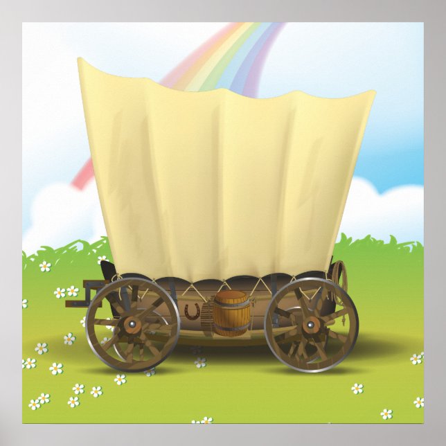 Poster Vagão Oeste (Frente)
