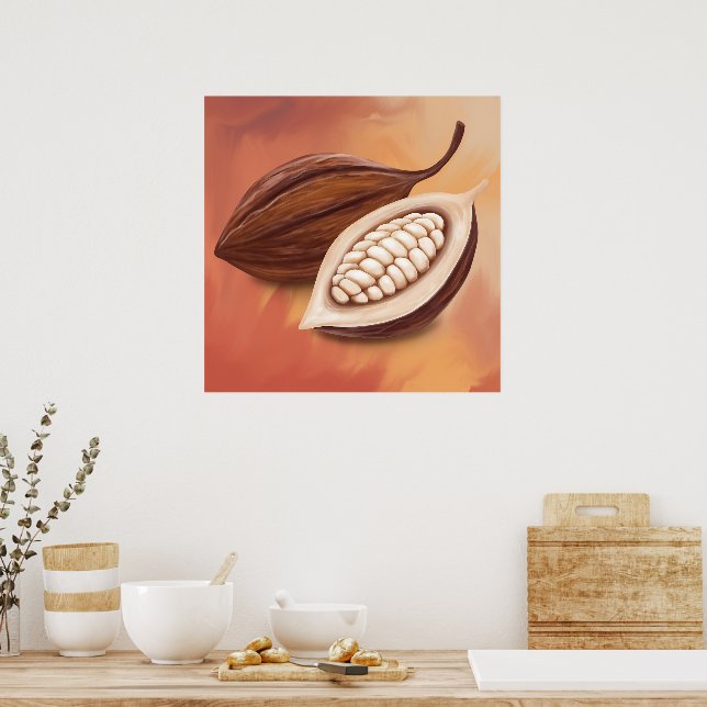 Poster Vagem de Cacau  (Cozinha)