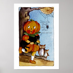 Póster Vai ser um fantasma correndo atrás de Yoo-oo-oo!