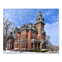 Vaile Mansion, Independência, Missouri, em Neve