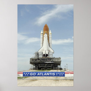 Poster Vaivém espacial Atlantis