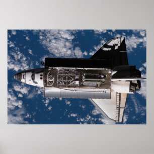 Póster Vaivém espacial Atlantis