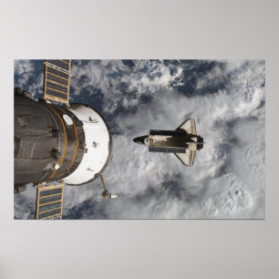 Póster Vaivém espacial Atlantis 2