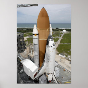 Póster Vaivém espacial Atlantis 2