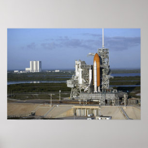 Póster Vaivém espacial Atlantis 3
