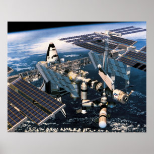 Poster Vaivém espacial entrado