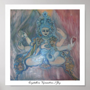 Póster Vajrasattva cristalino