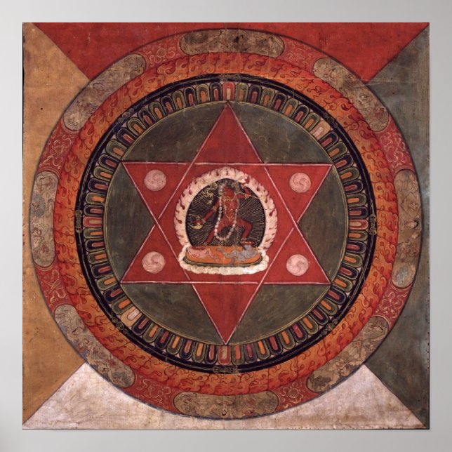 Poster Vajrayogini Mandala (Frente)