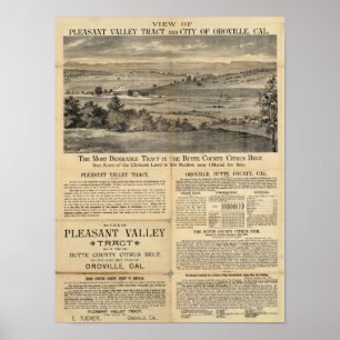 Poster Vale agradável, Califórnia