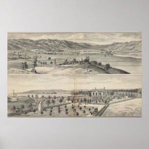 Póster Vale de Capay, fazenda de Harlan