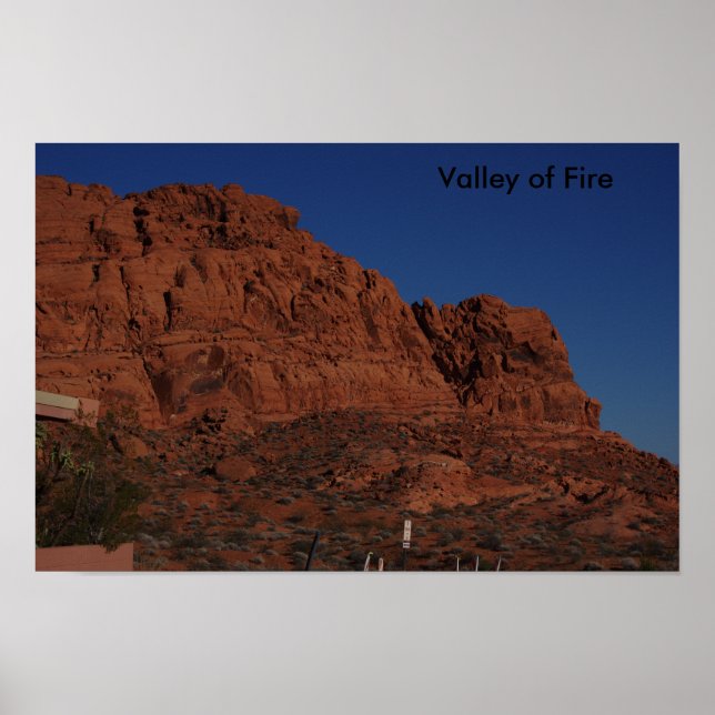 Póster Vale de Fogo (Frente)