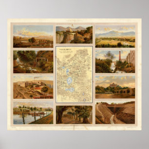 Póster Vale de México