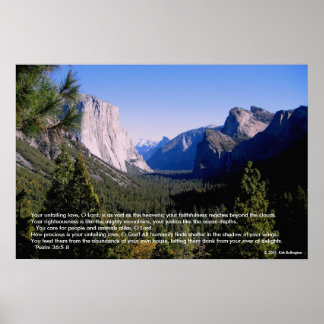 Poster Vale de Yosemite