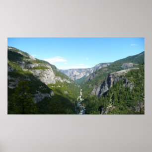 Poster Vale de Yosemite no Parque Nacional de Yosemite
