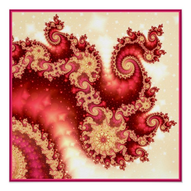 Póster Vale do Cavalo-Marinho Fractal (Frente)