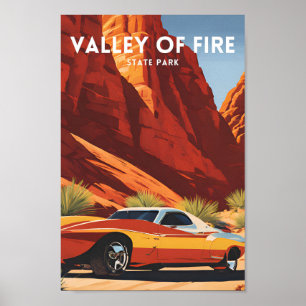 Poster Vale do Fogo State Park Viagem