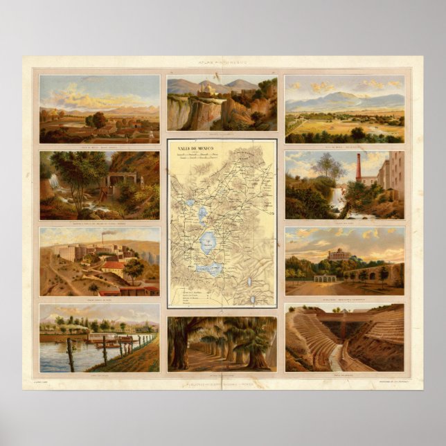 Póster Vale do México (Frente)