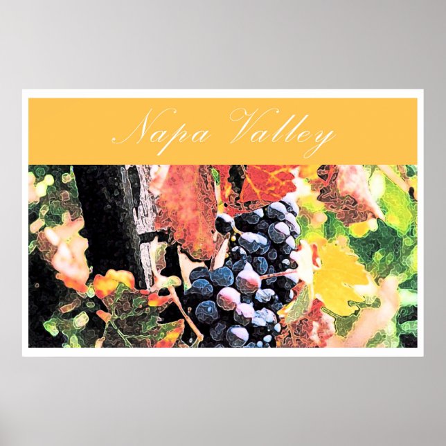 Póster Vale do Napa (Frente)