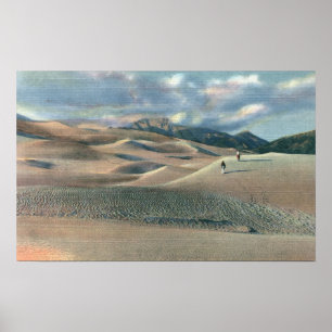 Póster Vale do San Luis, Colorado - grandes dunas de