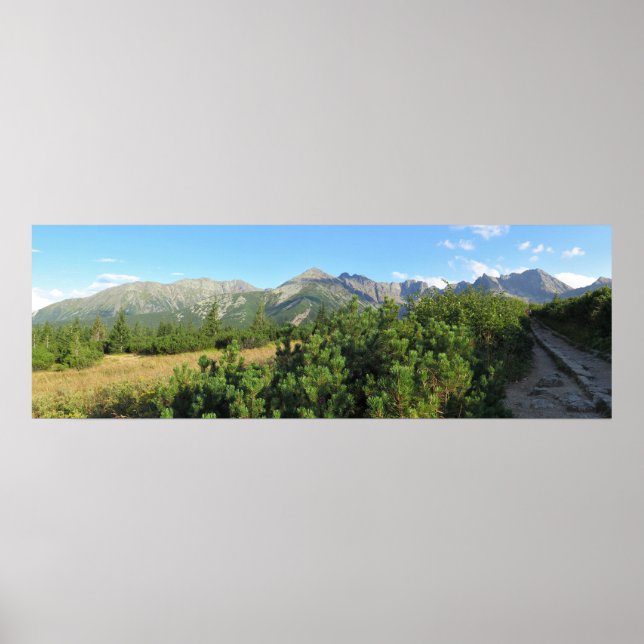 Poster Vale do Tatras Gasienicowa (Frente)