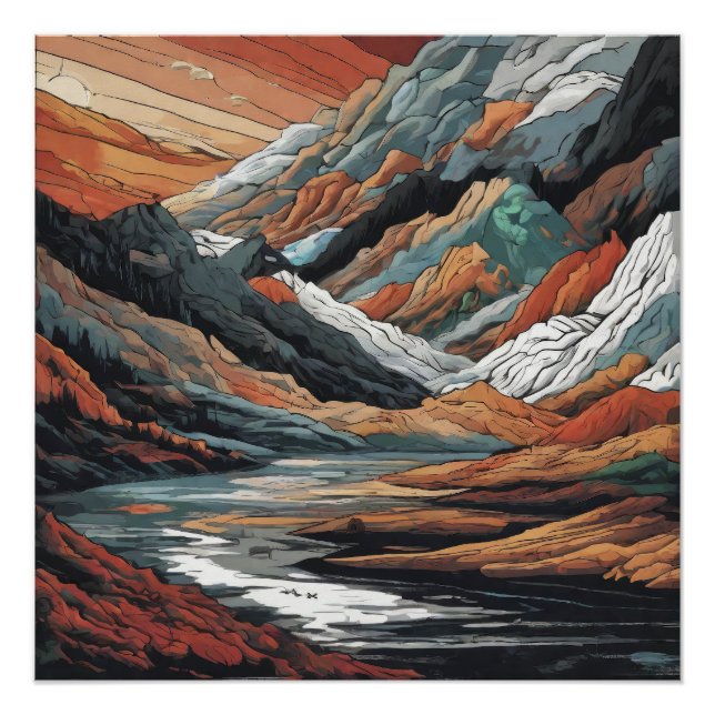 Póster Vale Serpenteado (Frente)