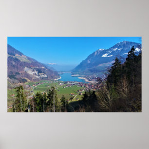 Poster Vale suíço impressionante em Lungern