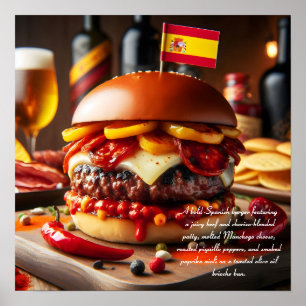 Poster Valencia Vista: Chorizo Indulgence