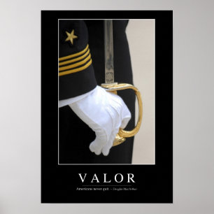 Póster Valentia: Citações inspiradas 1