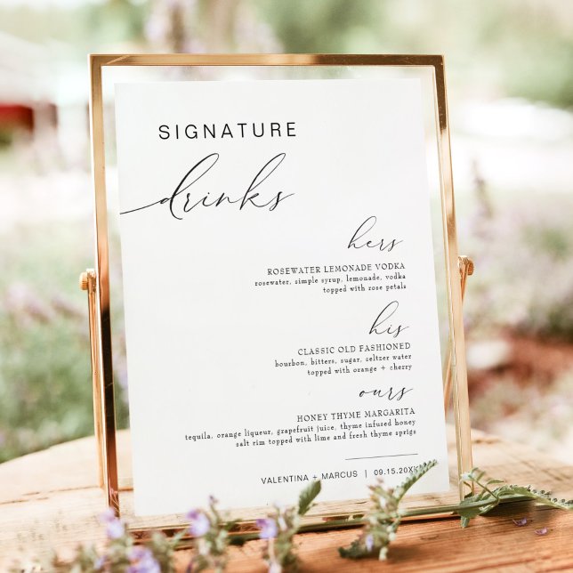 Poster VALENTINA Sua Assinatura e Sua Assinatura Bebe Coc (Criador carregado)