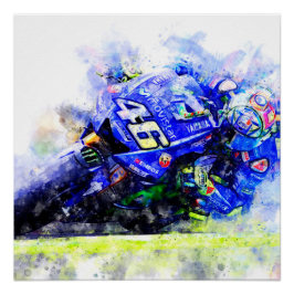 Póster Valentino Rossi