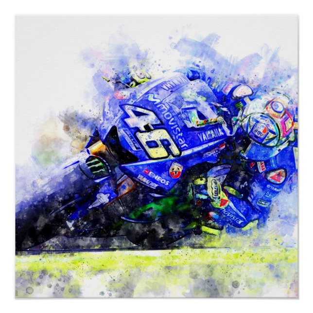 Póster Valentino Rossi (Frente)