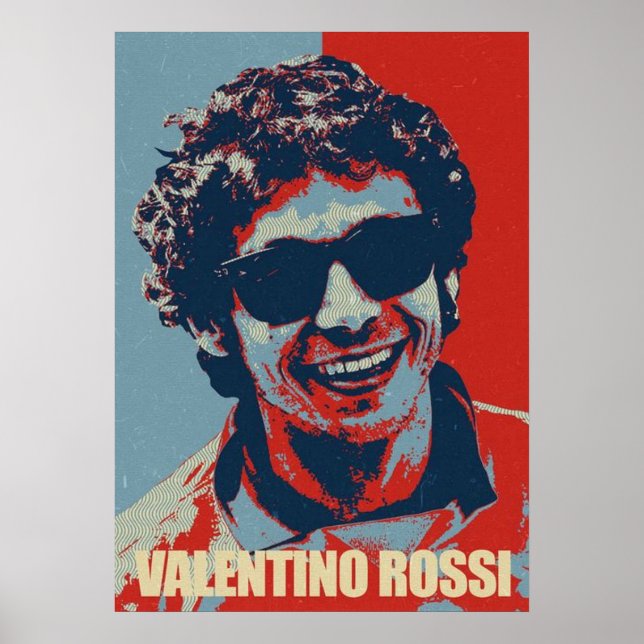 Poster valentino rossi, moto gp legend,      the doctor 4 (Frente)