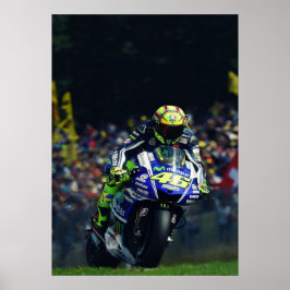 Poster valentino rossi, moto gp legend, the doctor 46,