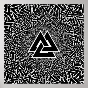 Poster Valknut