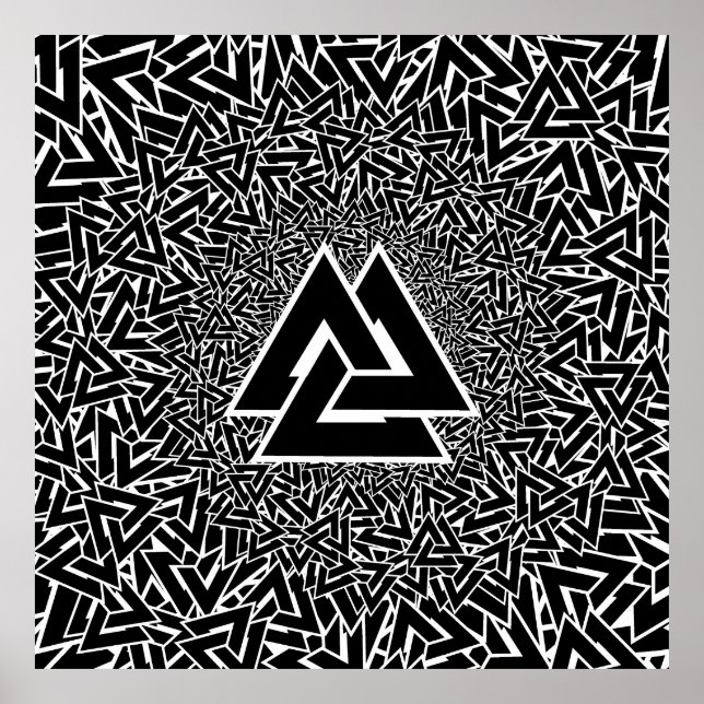 Poster Valknut (Frente)