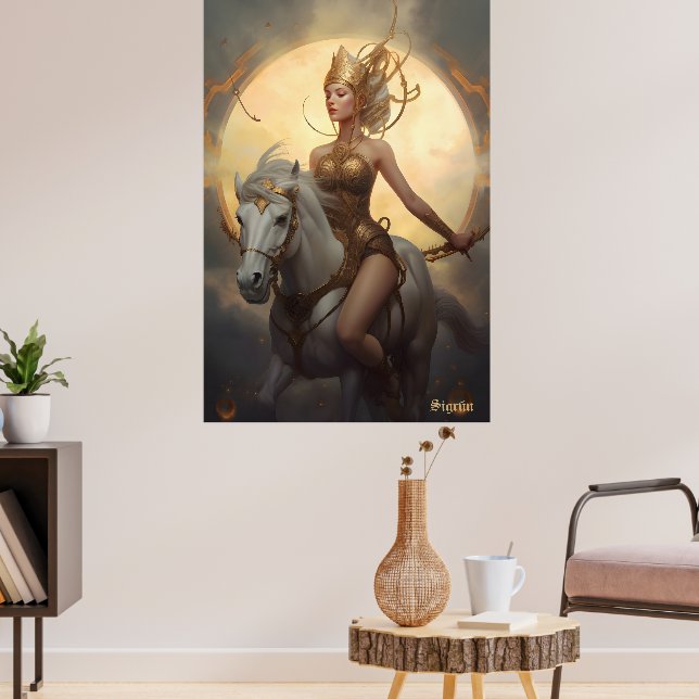 Poster Valkyrie Sigrún (Sala de Estar 3)