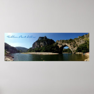 Póster Vallon Pont D'Arc - Panorama