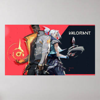 Poster Valorant Do Riot Games