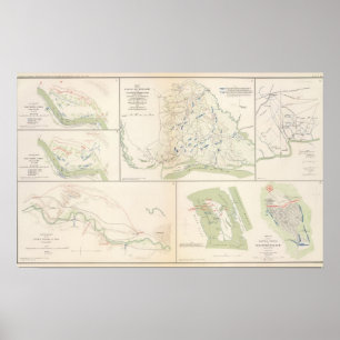 Póster Valverde, Shiloh, Ft Craig, ilha de Roanoke