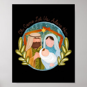 Poster Vamos Adorá-Lo Ba
