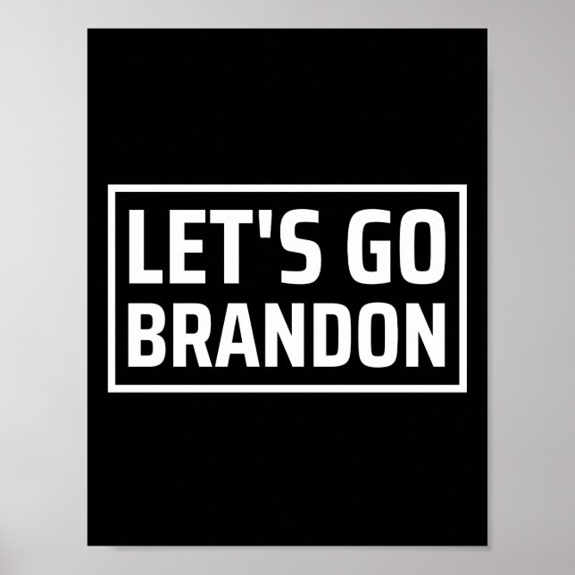 Poster vamos brandon vamos brandon (Frente)