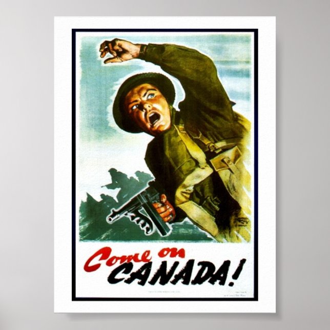 Poster Vamos, Canadá! (Frente)