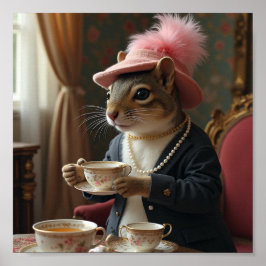 Poster Vamos Com Chá