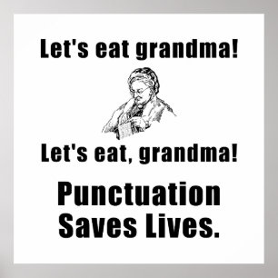 Póster Vamos Comer Vovó