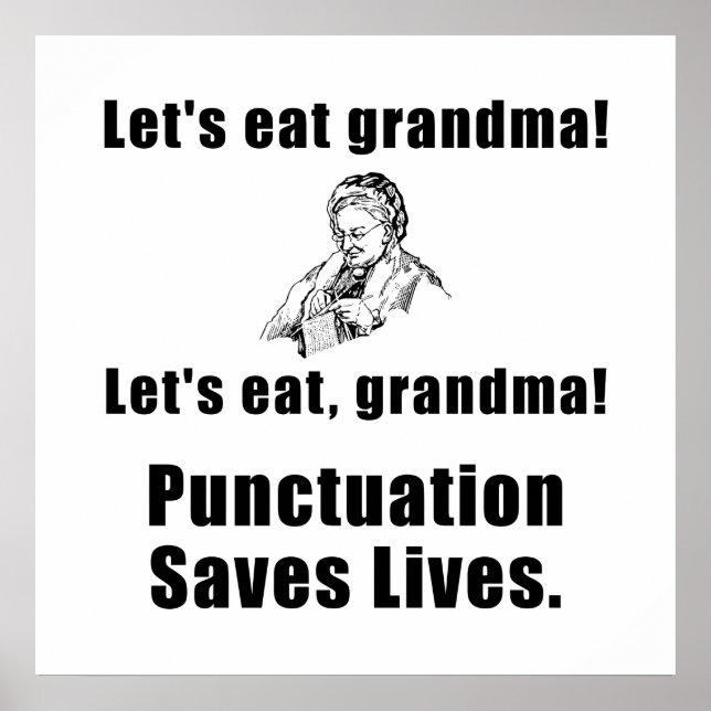 Póster Vamos Comer Vovó (Frente)