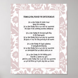 Poster Vamos Dar Aos Obrigados Um Chefe Floral, Senhora O