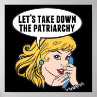 Vamos Derruba o Patriarcado Retro Feminista