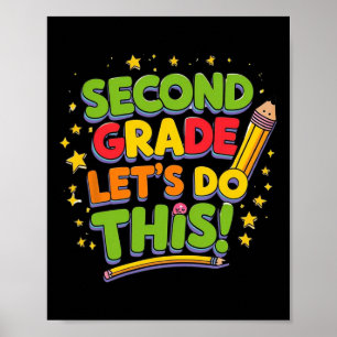 Poster Vamos Do Segundo Grau Faz Isso De Volta Às Criança