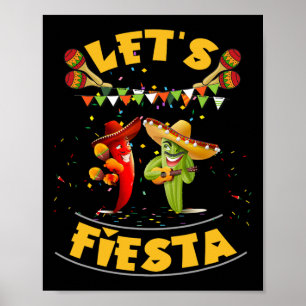 Poster Vamos Engraçado Fiesta Cinco De Mayo Men Women Kid