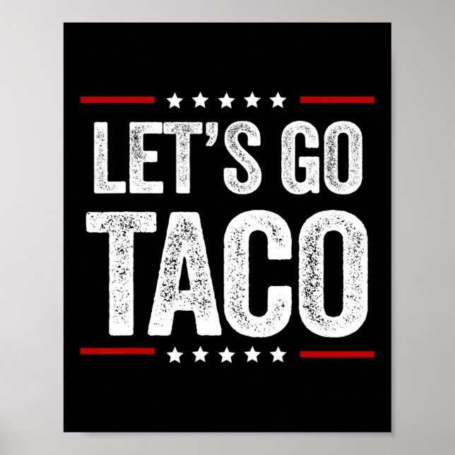 Poster Vamos Engraçado Vai Taco 22 (Frente)